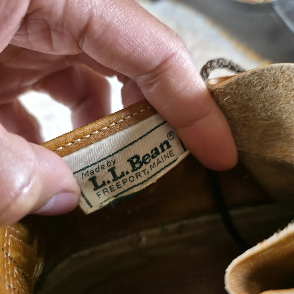 Vintage L.L. Bean Maine Hunting Shoe Waterproof Duck Boots Mens Size 10 Freeport